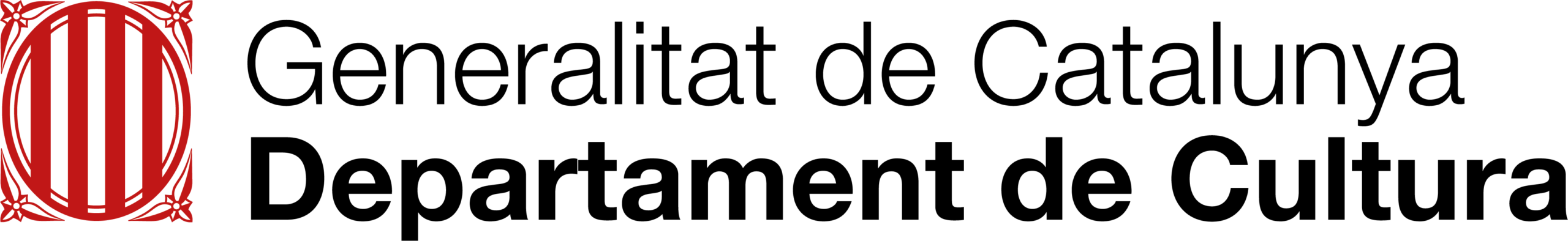 Logotip de la Generalitat de Catalunya, Departament de Cultura