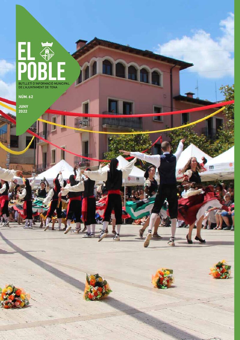 Portada: Butlletí municipal núm. 62 «El Poble» (Juny 2022)