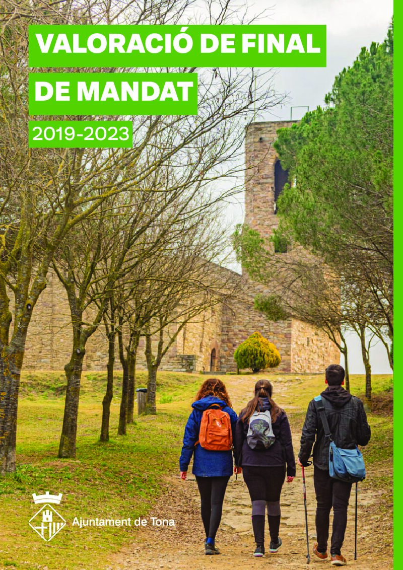 Portada: Balanç de final de mandat (2019-2023)