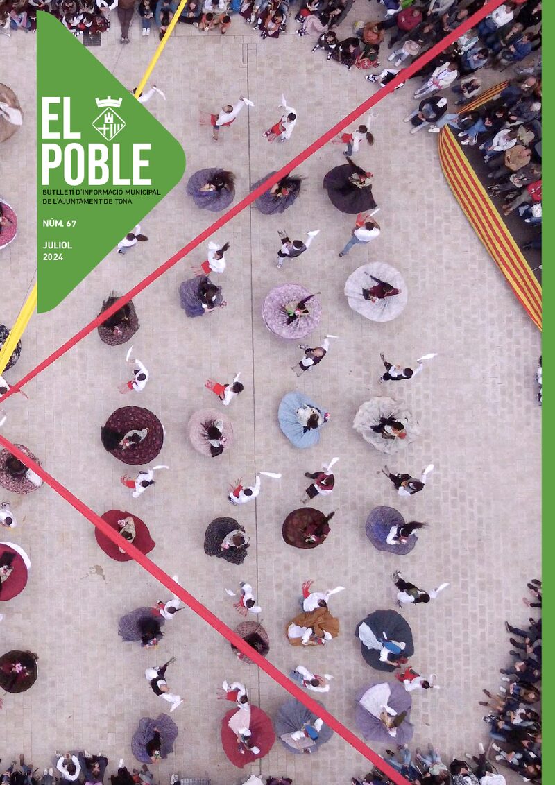 Portada: Butlletí municipal núm. 67 «El Poble» (Juliol 2024)