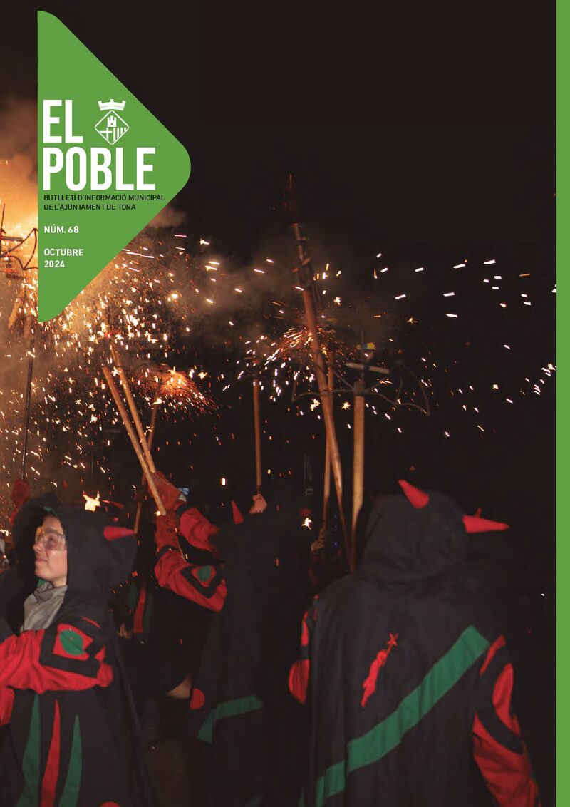 Portada: Butlletí municipal núm. 68 «El Poble» (Octubre 2024)